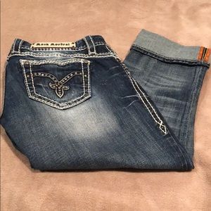 Rock Revival size 28 cropped jeans